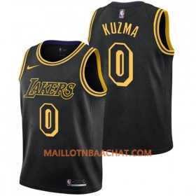 Maillot NBA Los Angeles Lakers Kyle Kuzma 0 Nike City Edition Swingman - Homme